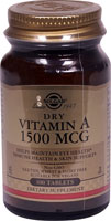 Solgar Dry Vitamin A