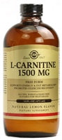 Solgar L-Carnitine Liquid Natural Lemon