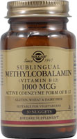 Solgar Methylcobalamin Sublingual Vitamin B12