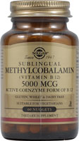 Solgar Methylcobalamin Sublingual Vitamin B12