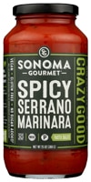 Sonoma Gourmet Marinara Pasta Sauce Spicy Serrano