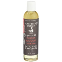 Soothing Touch Ayurveda Bath Body & Massage Oil - Tuscan Boquet