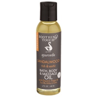 Soothing Touch Ayurveda - Sandalwood - Rich & Exotic - Bath & Body Massage Oil