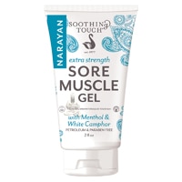 Soothing Touch Extra Strength Sore Muscle Gel with Menthol & White Camphor