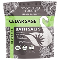 Soothing Touch Herbal Therapy Epsom Bath Salts - Cedar Sage