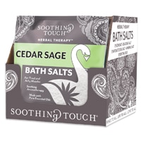 Soothing Touch Herbal Therapy Epsom Bath Salts - Cedar Sage