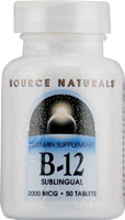 Source Naturals B-12 Sublingual