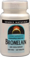 Source Naturals Bromelain 600 GDU/gram