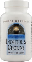 Source Naturals Inositol and Choline