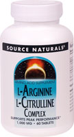 Source Naturals L-Arginine L-Citrulline Complex