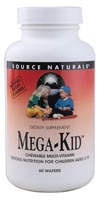 Source Naturals Mega-Kid™ Chewable Multi-Vitamin