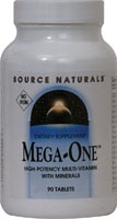 Source Naturals Mega-One™ Multi-Vitamin Iron Free