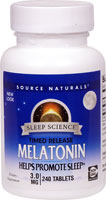 Source Naturals Melatonin Timed Release