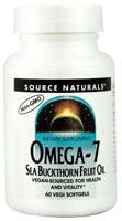 Source Naturals Omega-7 Sea Buckthorn Fruit Oil