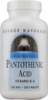 Source Naturals Pantothenic Acid Vitamin B-5