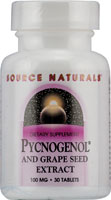 Source Naturals Pycnogenol and Grape Seed Extract