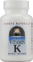 Source Naturals Vitamin K