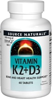 Source Naturals Vitamin K2 + D3