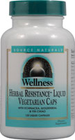 Source Naturals Wellness Herbal Resistance™ Liquid Vegetarian Caps