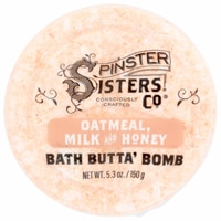 Spinster Sisters Co. Bath Bomb - Oatmeal Milk & Honey