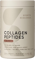 Sports Research Collagen Peptides - 40 Servings Dark Chocolate