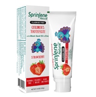 Sprinjene Natural Kids Toothpaste Xylitol Flouride-Free Strawberry