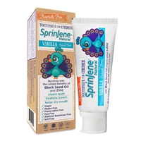 Sprinjene Natural Kids Toothpaste Xylitol Flouride-Free Vanilla