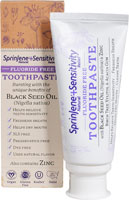 Sprinjene Natural Sensitivity Relief Toothpaste with Black Seed Oil & Zinc