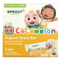 Sprout Organic Baby Food CoComelon Snack Bars 2+ Years Banana