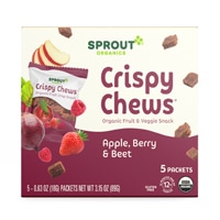 Sprout Organic Baby Food Crispy Chews Apple Berry & Beet