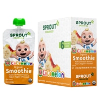 Sprout Organic Baby Food Smoothie 12+ Months Peach Banana Yogurt