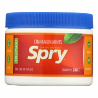 Spry Eental Defense Xylitol Mints Sugar-Free Cinnamon