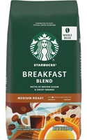 Starbucks Whole Bean Coffee Medium Roast Breakfast Blend