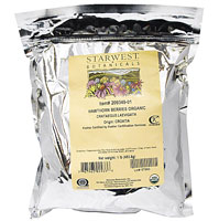 Starwest Botanicals Organic Hawthorn Berries Whole