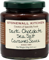 Stonewall Kitchen Dessert Sauce Dark Chocolate Sea Salt Caramel