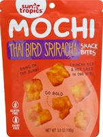 Sun Tropics Mochi Snack Bites Thai Bird Sriracha