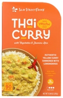 Sun Tropics Silo StreetFood Vegan Gluten Free Vegetables and Jasmine Rice Thai Yellow Curry