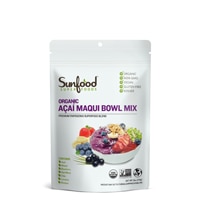 SunFood Organic Acai Maqui Bowl Mix Gluten Free