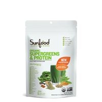 SunFood Organic Supergreens & Protein Powder