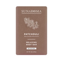 Sunaroma Body Bar Soap Patchouli With Cannabis Sativa Extract