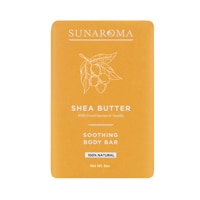 Sunaroma Shea Butter Soap Bar with Frankincense & Vanilla