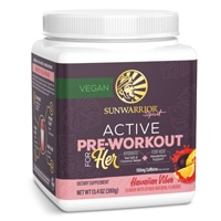 Sunwarrior Active Pre-Workout for Her Clean Energy Hydration InnoSlim Pump Blend Hawaiian Vibes