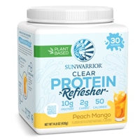 Sunwarrior Clear Protein Refresher Peach Mango