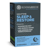 Sunwarrior Nighttime Sleep & Restore - Melatonin-Free Magnesium Calming Herbs