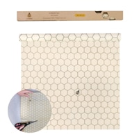 Superbee Reusable Beeswax Food Wrap Roll Hexagon