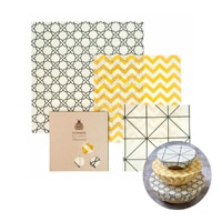 Superbee Reusable Beeswax Wrap Set of 3 - S M L - Classical