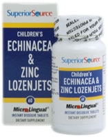 Superior Source Children's Echinacea and Zinc Lozenjets