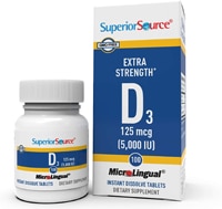 Superior Source Extra Strength Vitamin D3