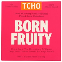 TCHO Chocolate - Bar Organic 100% Plant Based Born Fruity