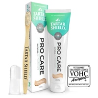 Tartar Shield Dog & Cat Pro Care Toothpaste Kit VOHC Accepted Coconut